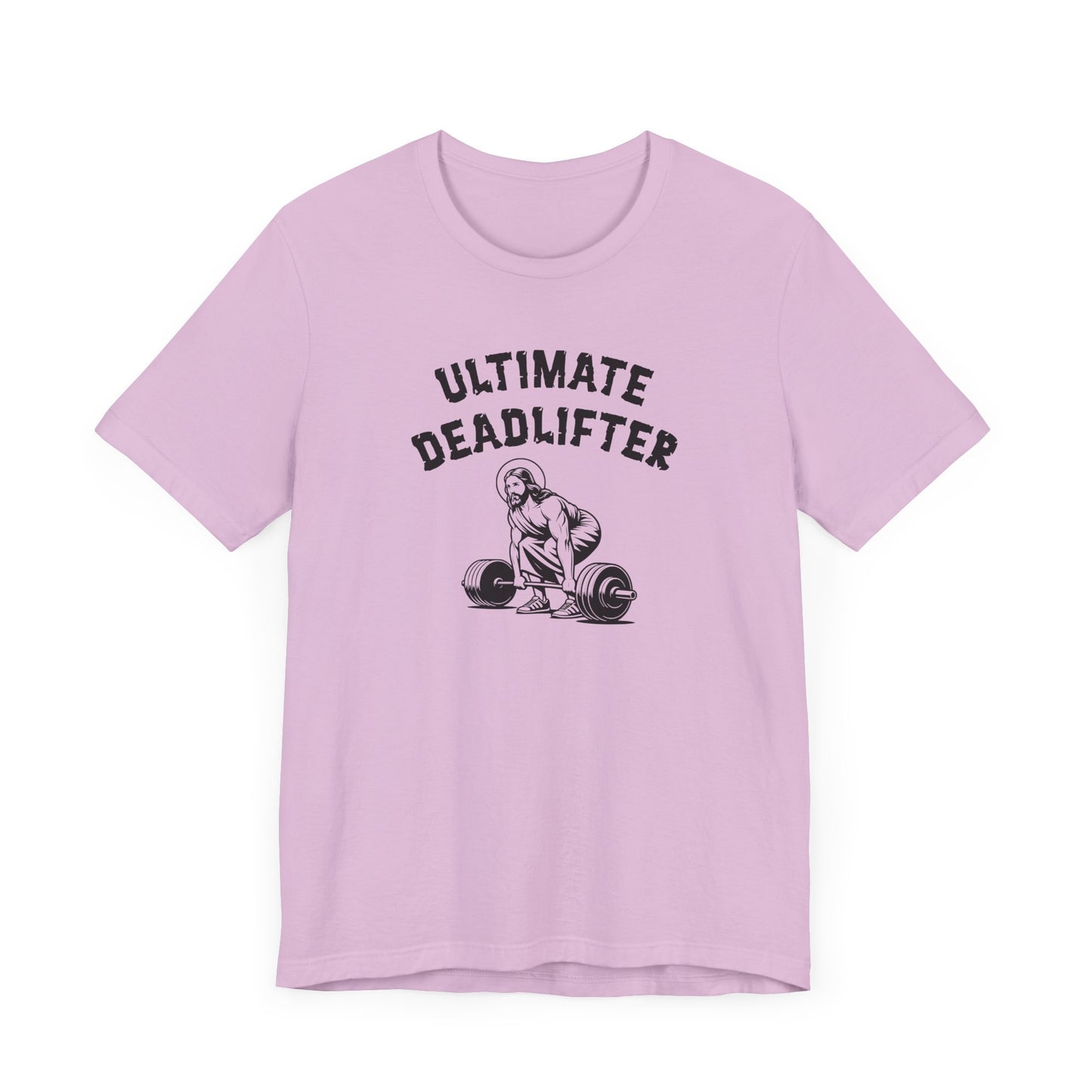 Christian Funny Tee - Ultimate Deadlifter Jesus