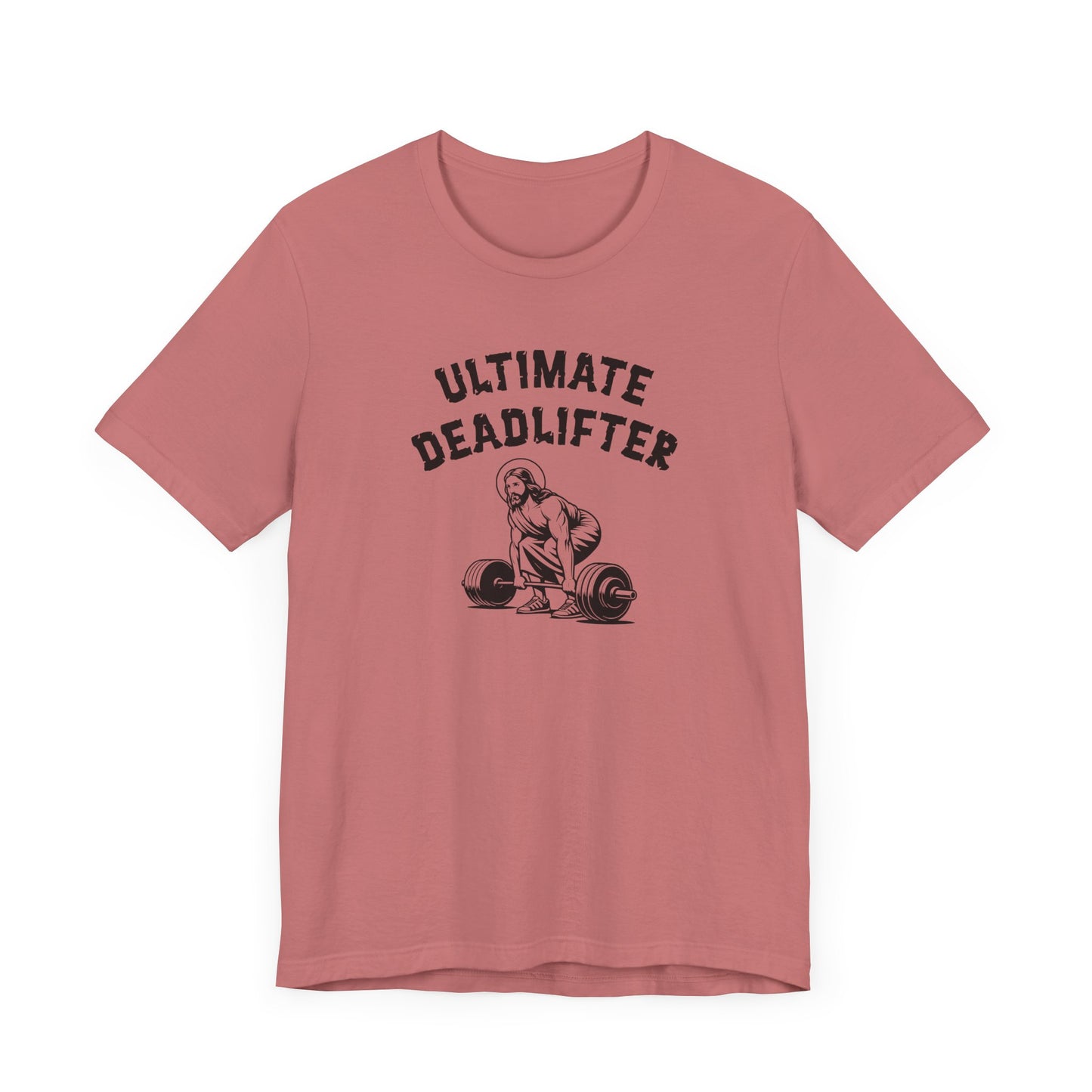 Christian Funny Tee - Ultimate Deadlifter Jesus