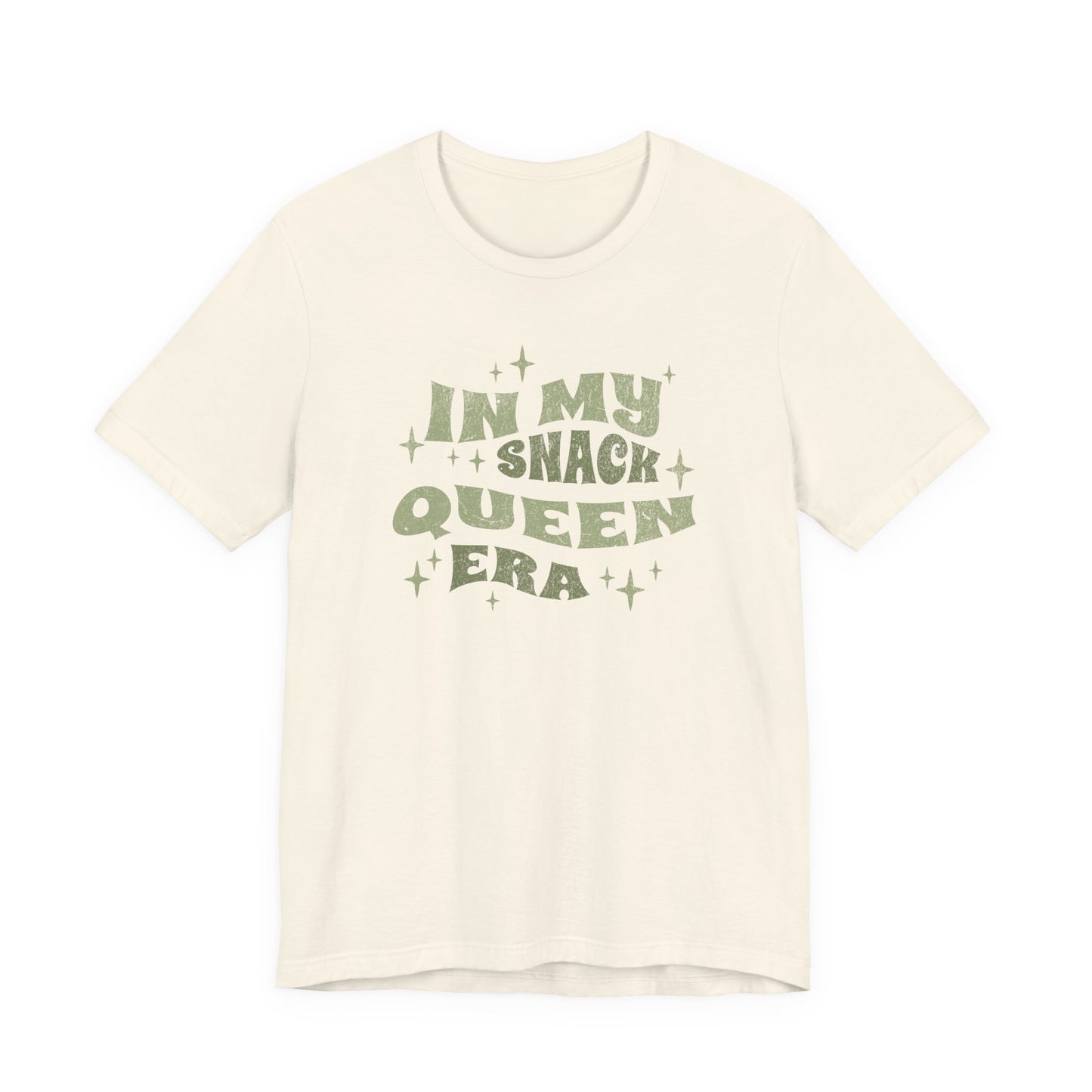 Snack Queen Era - Retro Wavy Tee
