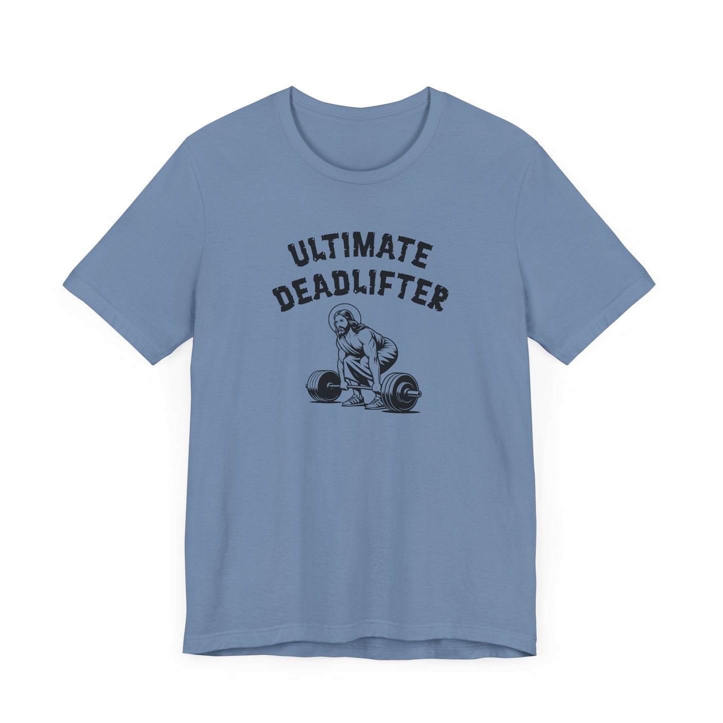 Christian Funny Tee - Ultimate Deadlifter Jesus