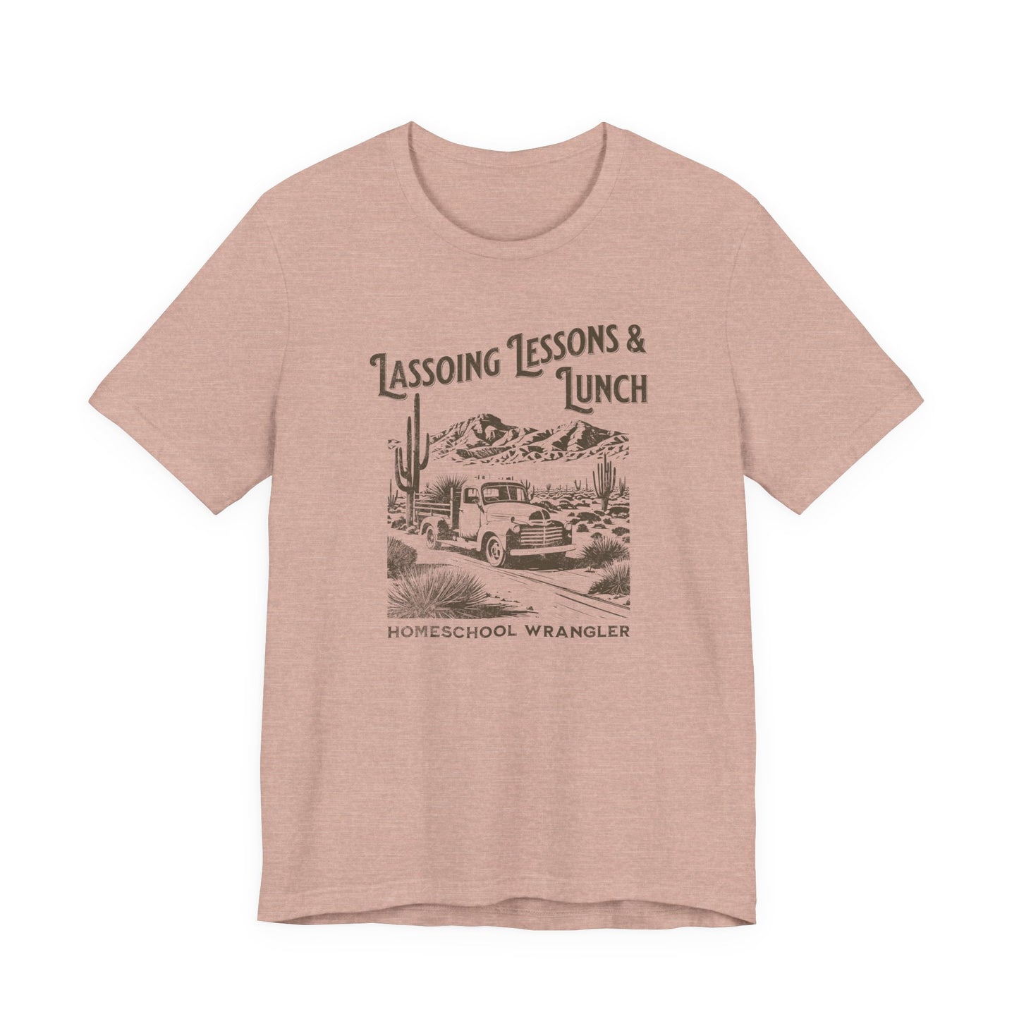 Homeschool Wrangler, Lassoing Lessons and Lunches - Homeschool Tee