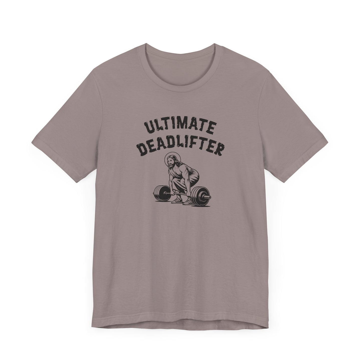 Christian Funny Tee - Ultimate Deadlifter Jesus