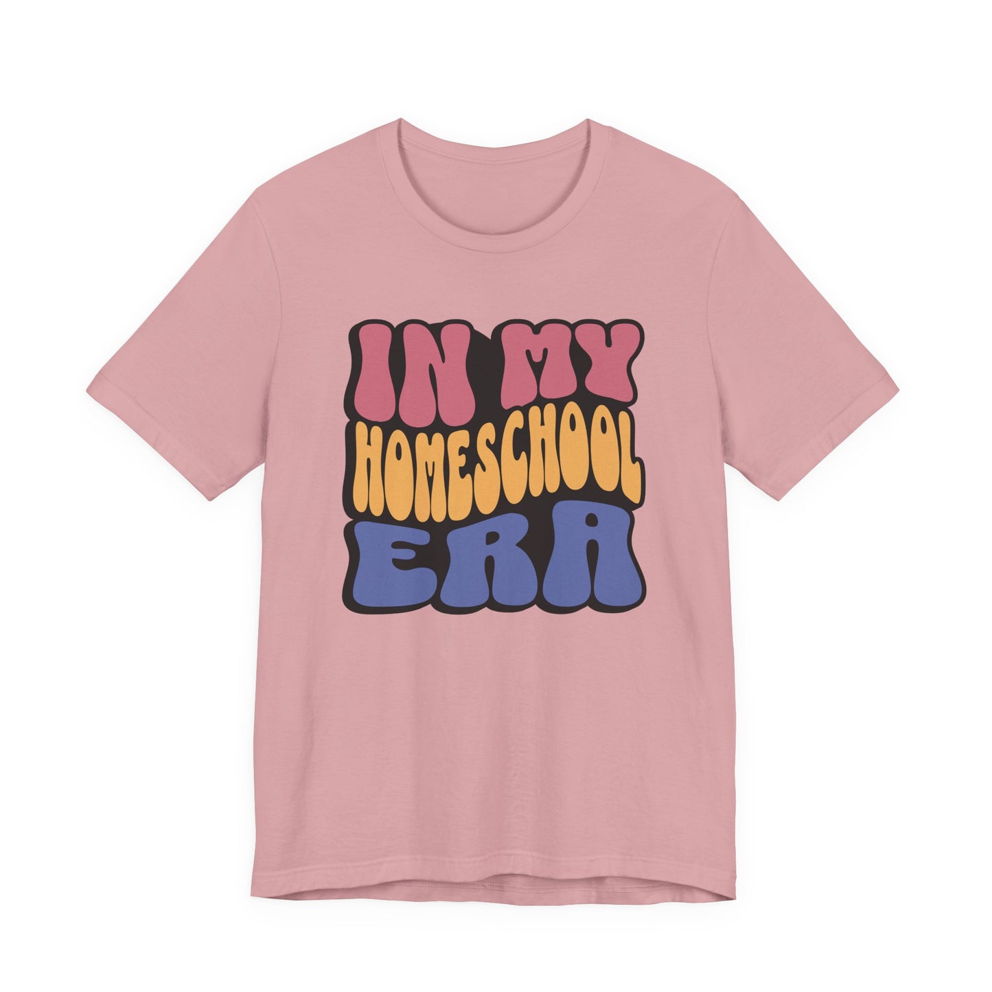 In My Homeschool Era - Retro Font Tee