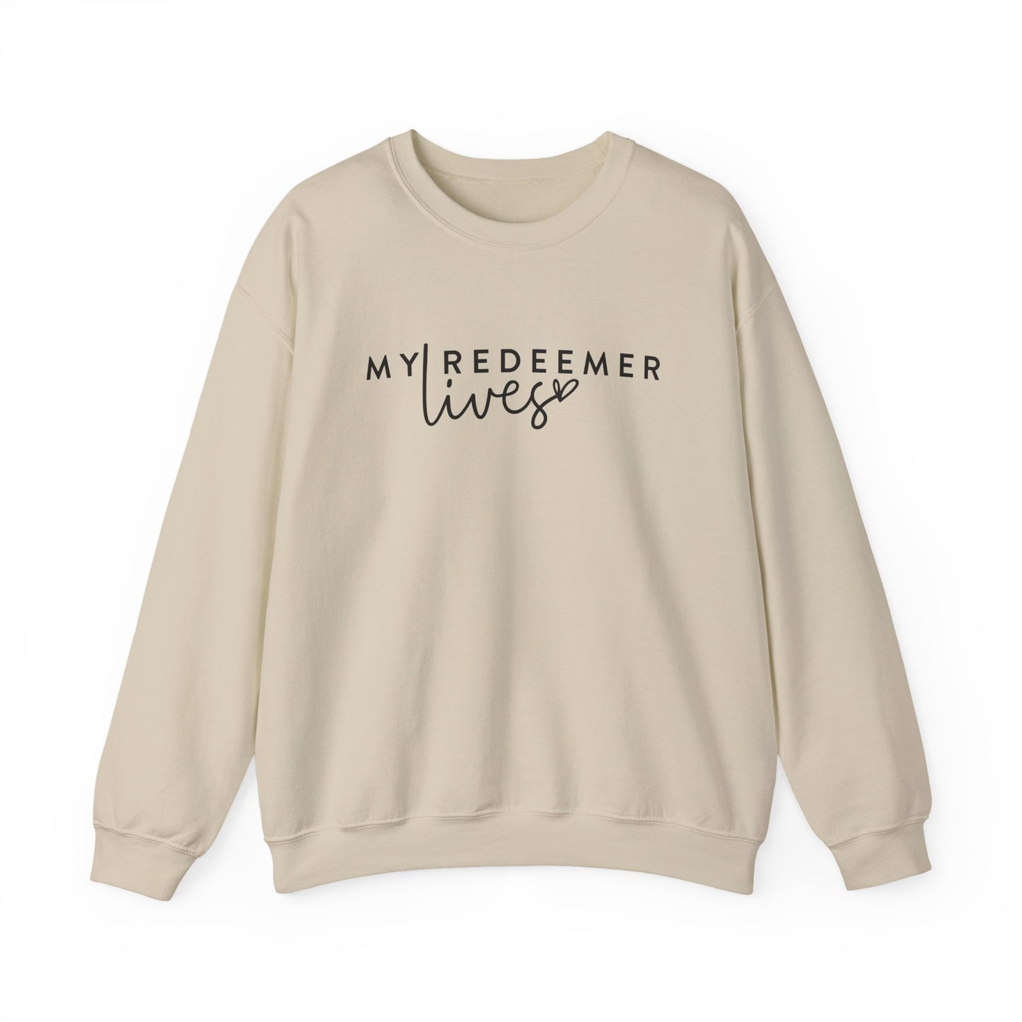 My Redeemer Lives - Christian Sweatshirt