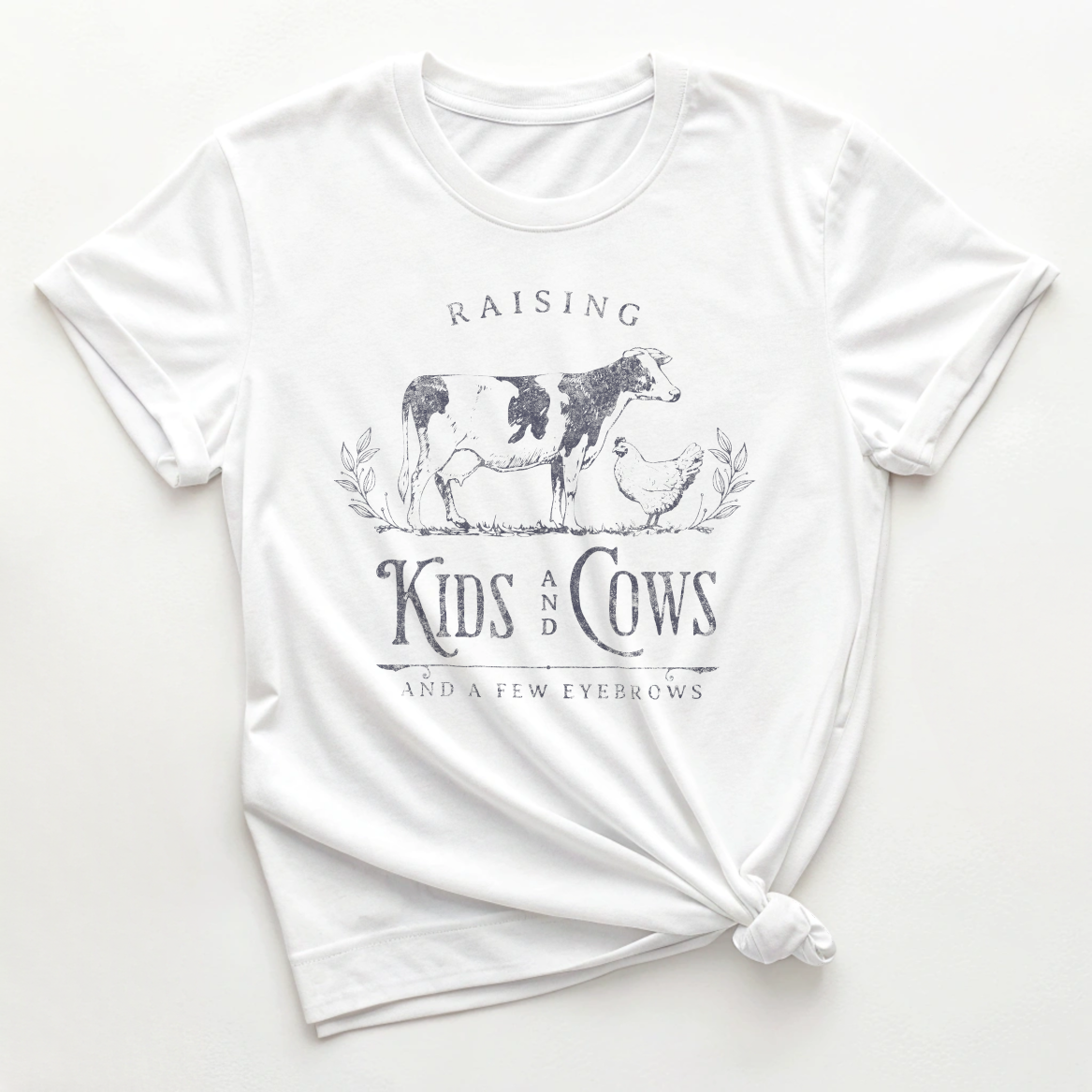 Raising Kids and Cows and A Few Eyebrows - Homestead Tee