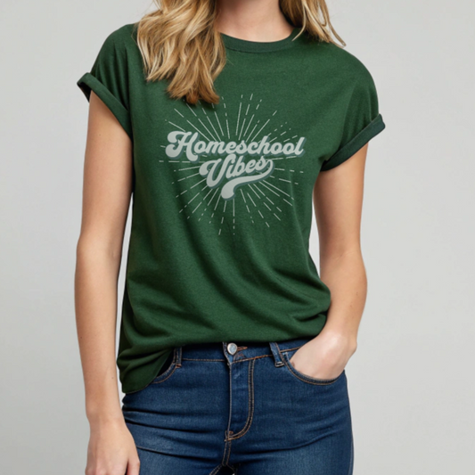 Homeschool Vibes - Homeschool Tee