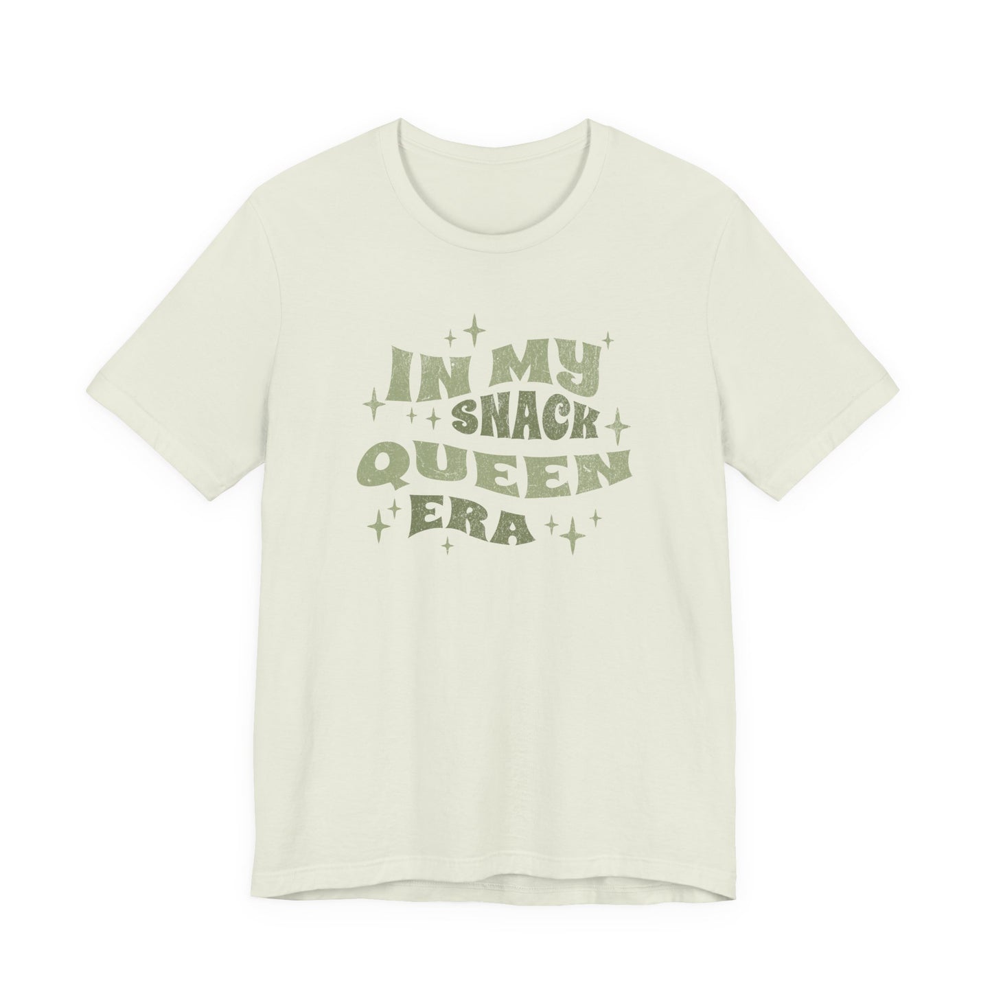 Snack Queen Era - Retro Wavy Tee