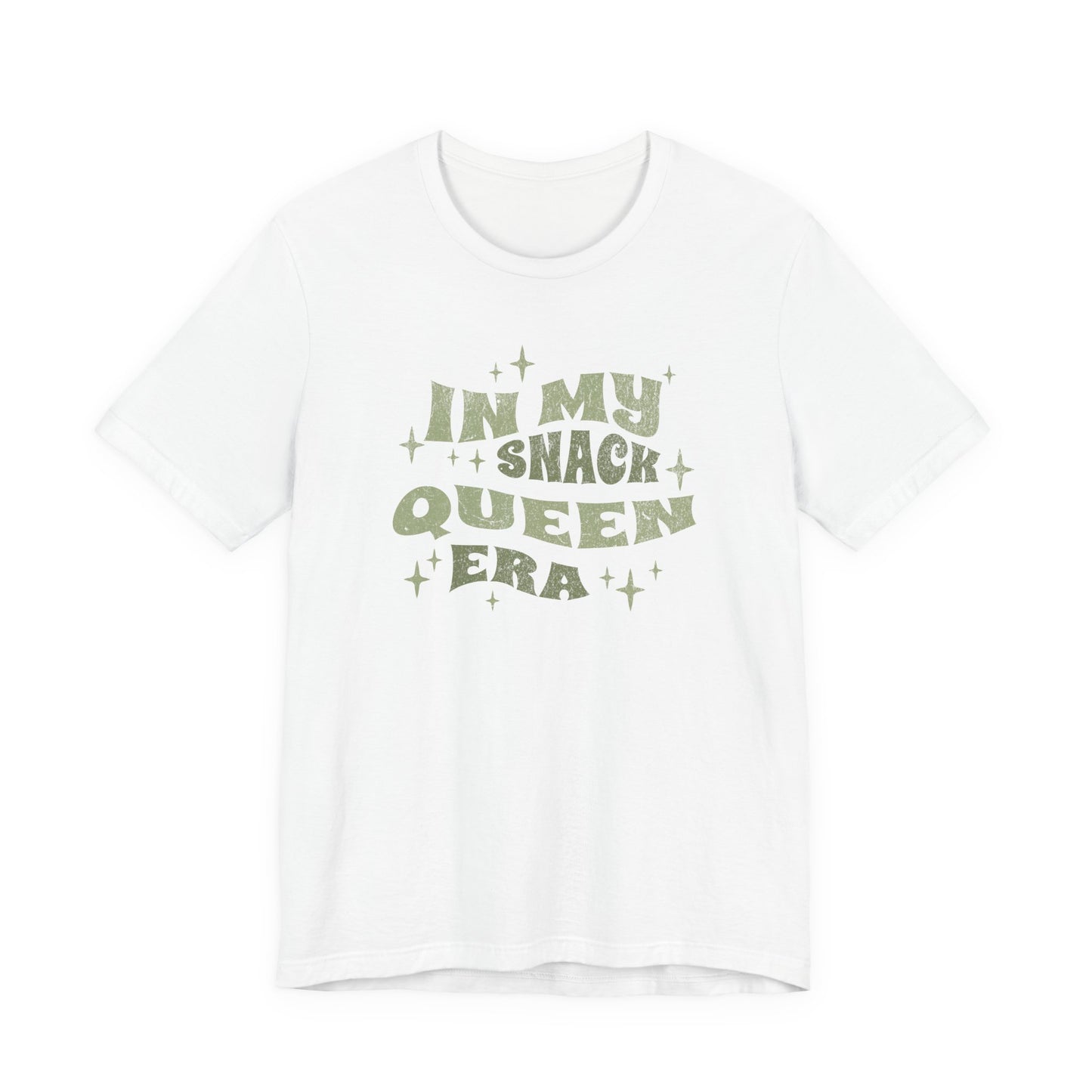 Snack Queen Era - Retro Wavy Tee