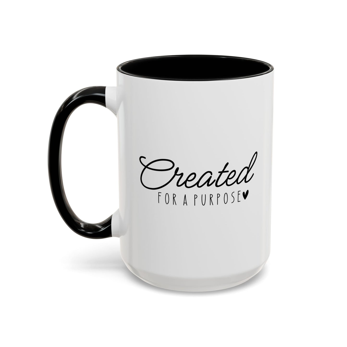 Created for a Purpose - Accent Coffee Mug