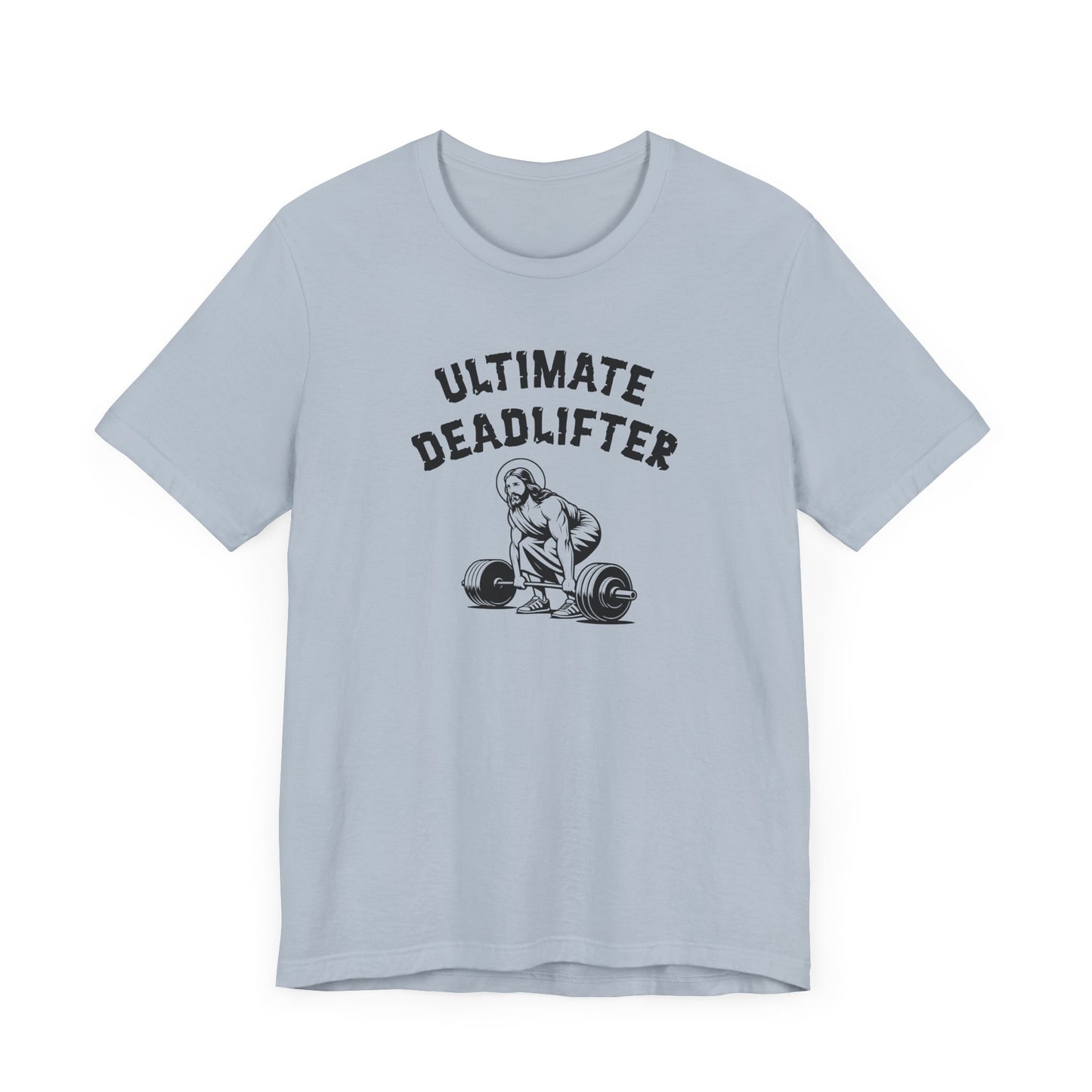 Christian Funny Tee - Ultimate Deadlifter Jesus