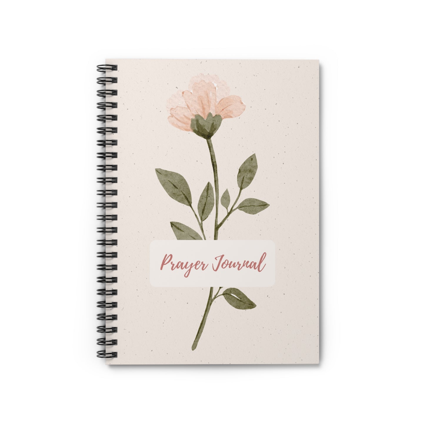 Singular Flower - Lined Prayer Journal