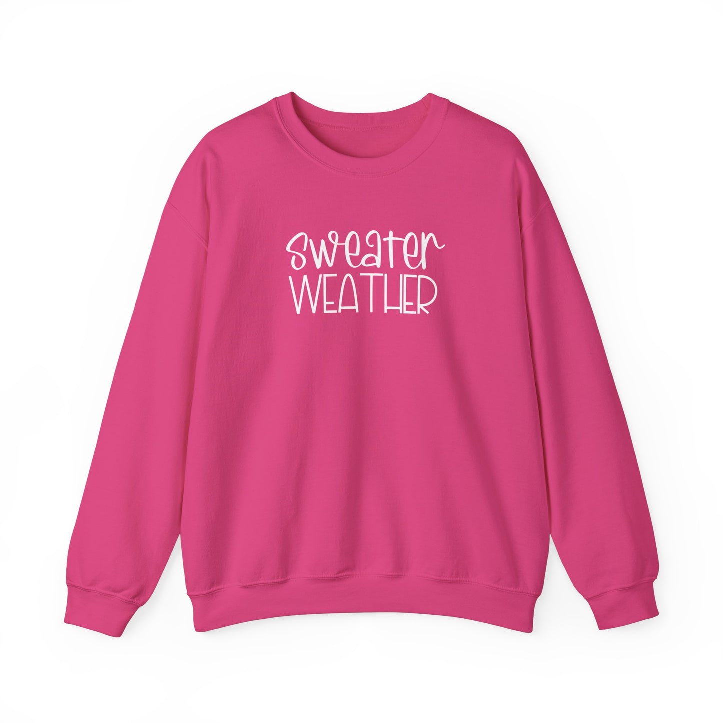 Crewneck Sweatshirt Sweater Weather Cozy Cute Design