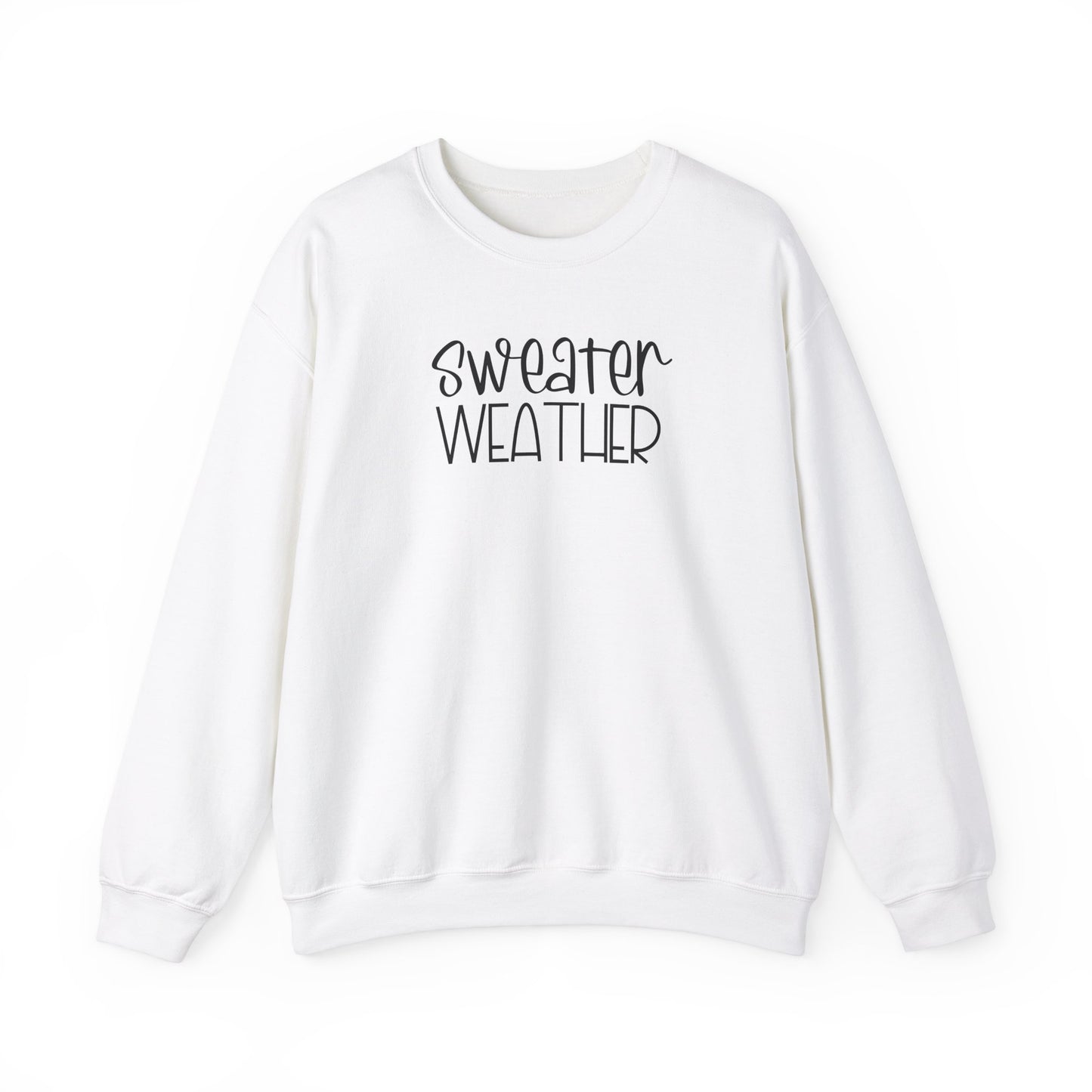 Crewneck Sweatshirt Sweater Weather Cozy Cute Design