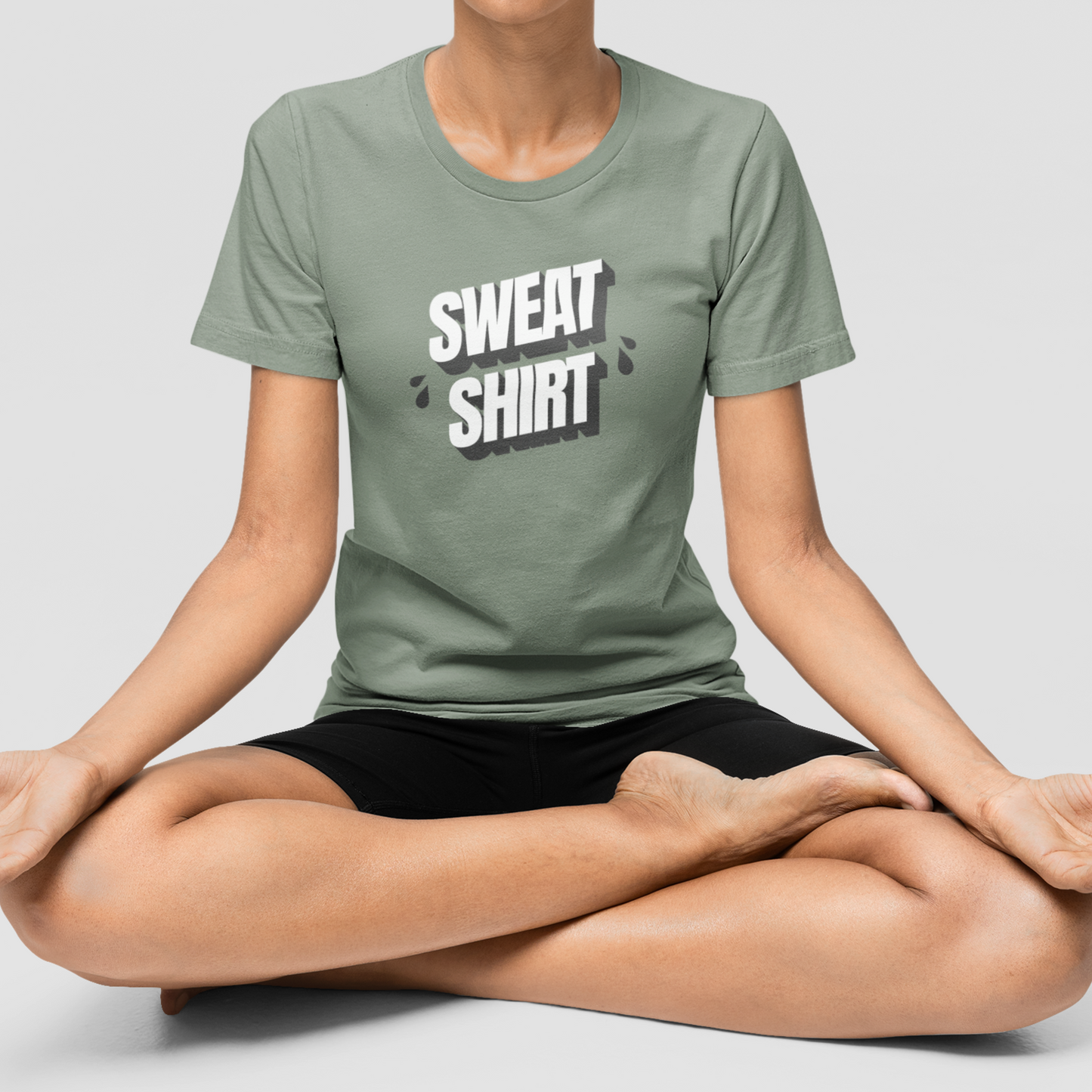 Punny Sweat Shirt Tee - Unisex Jersey Short Sleeve Tee