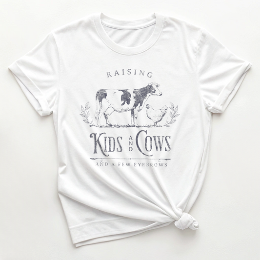 Raising Kids and Cows and A Few Eyebrows - Homestead Tee