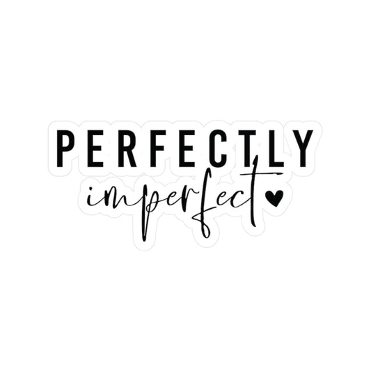 Perfectly Imperfect - Christian Sticker