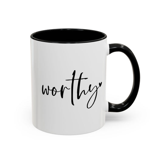 Worthy - Accent Coffee Mug