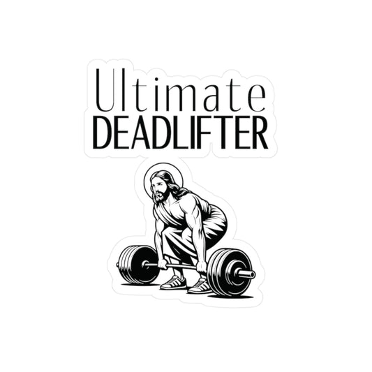 Ultimate Deadlifter - Christian Sticker