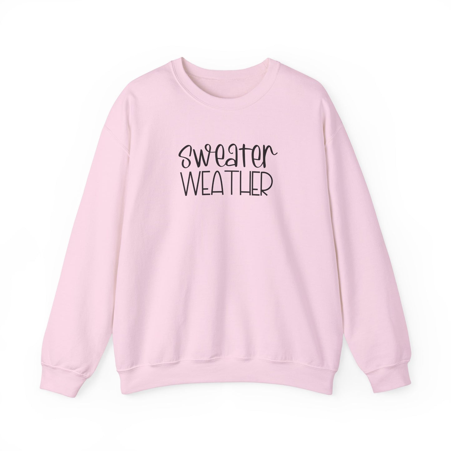 Crewneck Sweatshirt Sweater Weather Cozy Cute Design