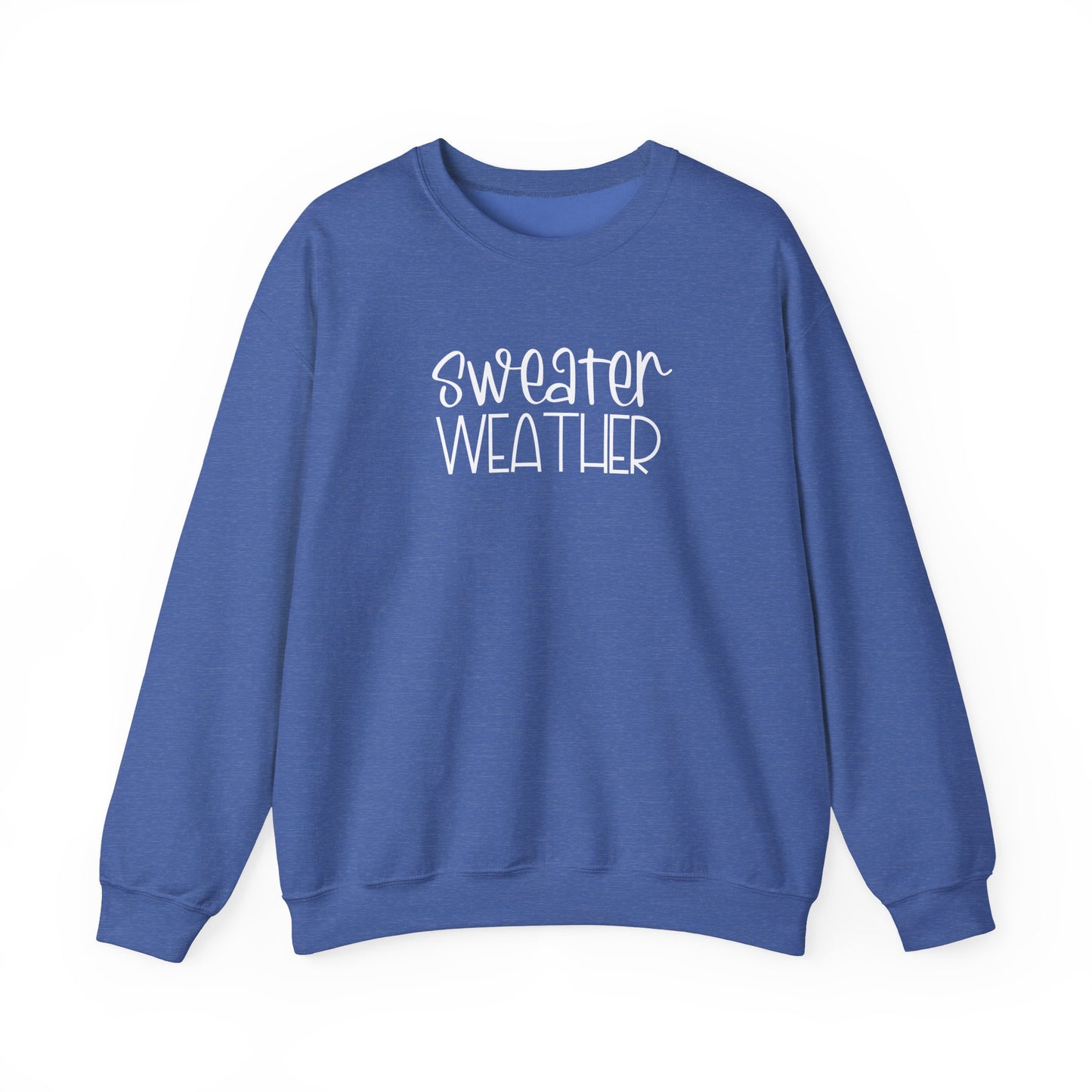 Crewneck Sweatshirt Sweater Weather Cozy Cute Design