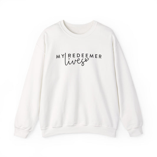 My Redeemer Lives - Christian Sweatshirt